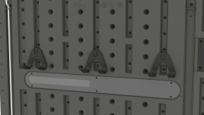 Plastové háky CORTINA/FACTOR