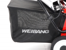 Weibang WB 384 RC - benzínový travní profesionální provzdušňovač s košem